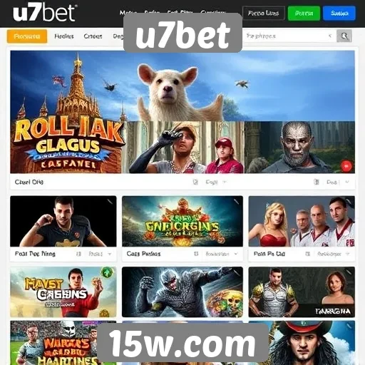 Análise das ofertas de jogos no site u7bet